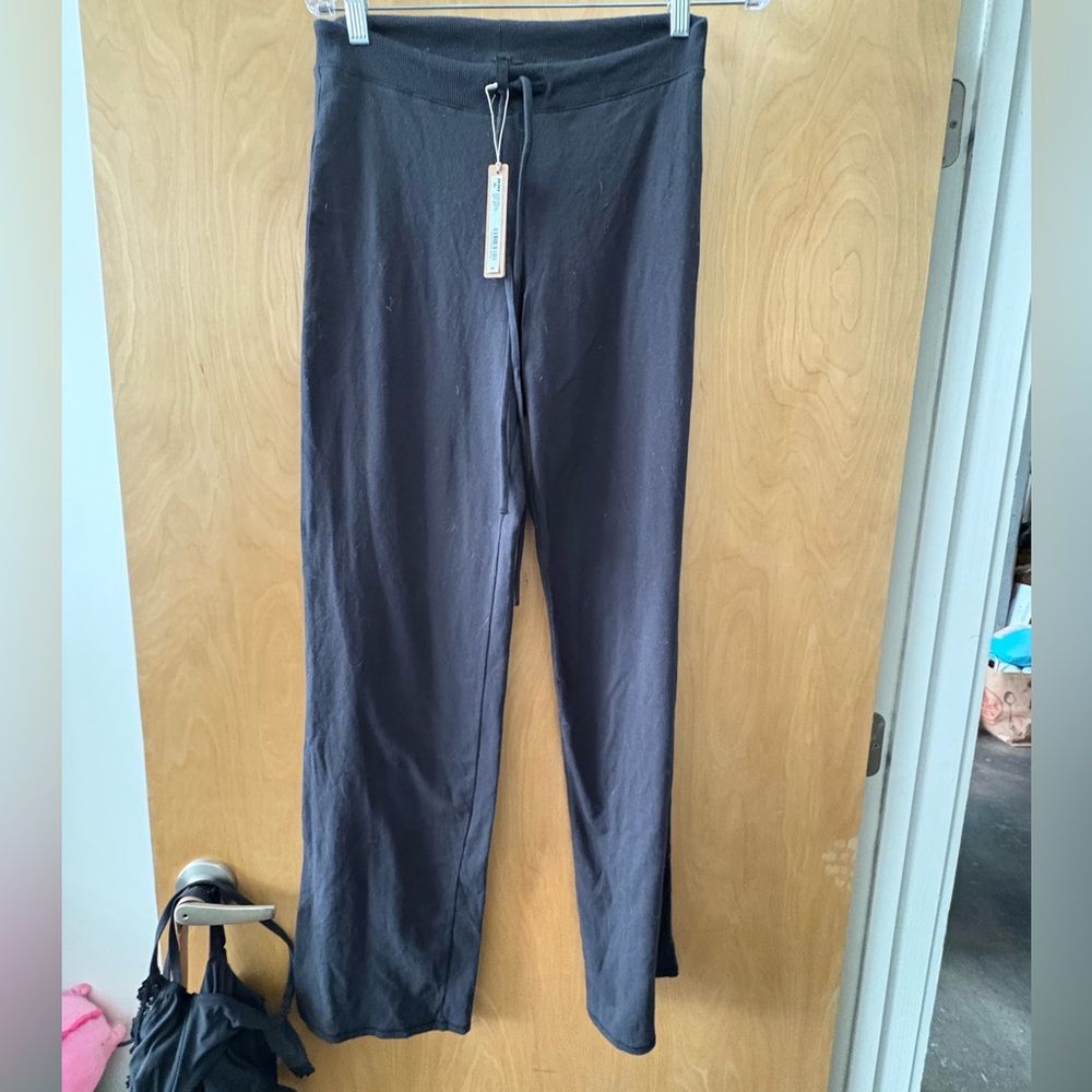 SKIMS Cotton Jersey Straight Leg Pant